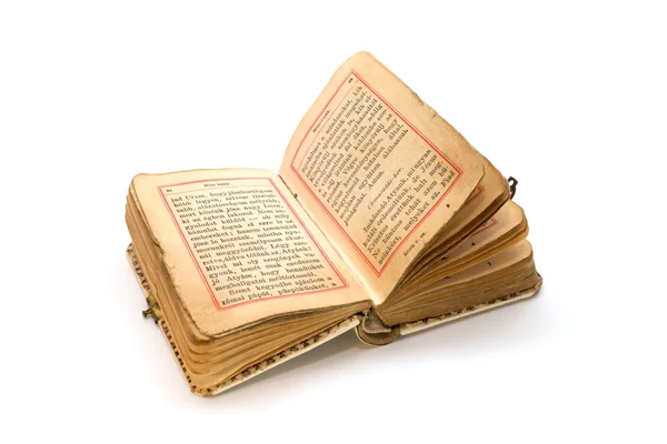 Old prayer book isolated — Stock Photo, Image