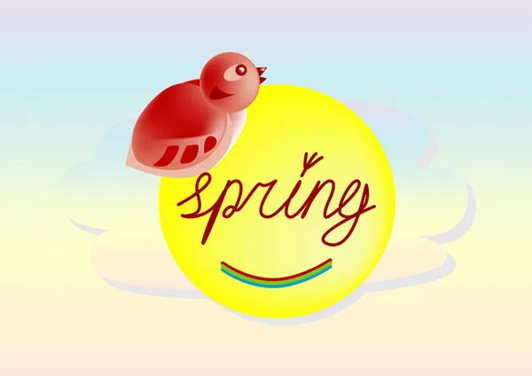 Frühling — Stockvektor