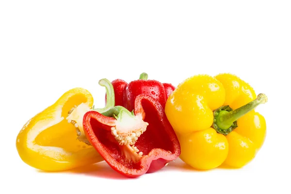 Légumes isolés sur fond blanc — Photo