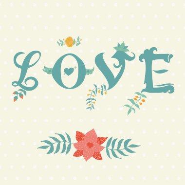 Sevgililer Günü için kartpostal