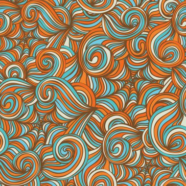 vektör kesintisiz dalga deseni