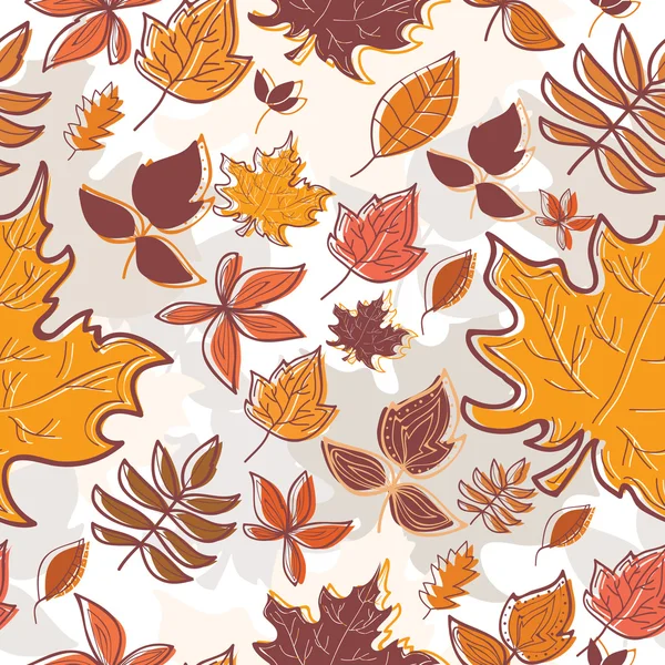 秋のベクトル パターン — ストックベクタ