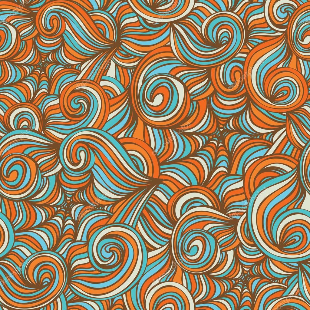 Vector seamless wave pattern Stock Vector by ©AigulIgembayeva5 42910595
