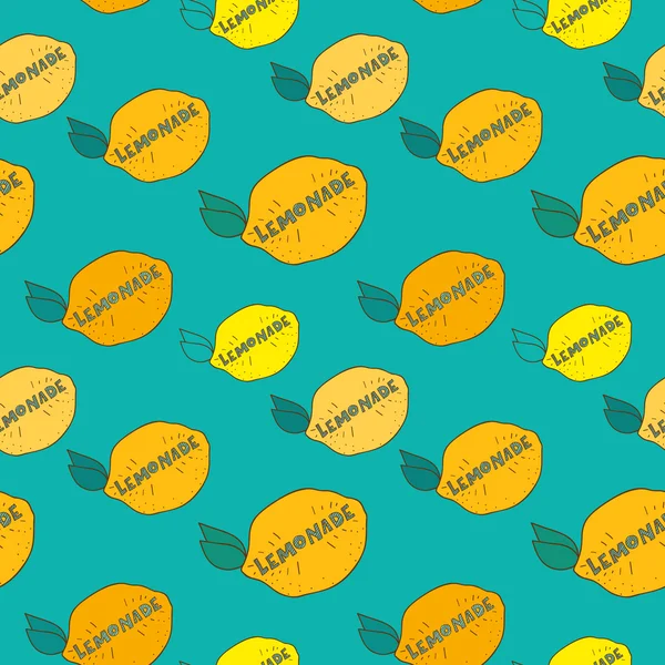 Handgezeichnete Limonade Hintergrund Stockillustration