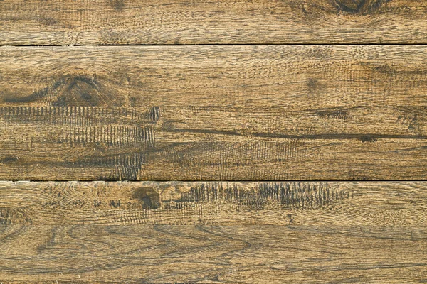 Doğal, boş ahşap yüzey, üst görünüm. Yatay çizgiler.