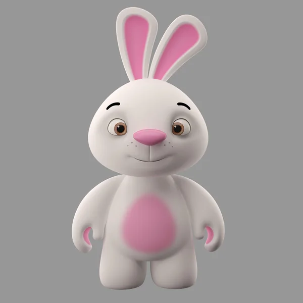 Amazing cartoon bunny — Stock Photo, Image