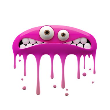 pembe karışık canavar