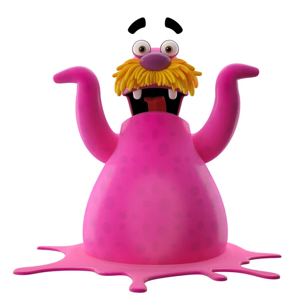 Pink excited walrus — Stock Photo, Image