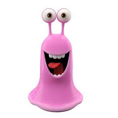 sürpriz pembe salyangoz kabuğu olmadan