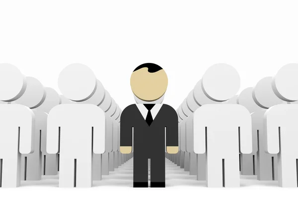 3D business people. — Stock Photo, Image