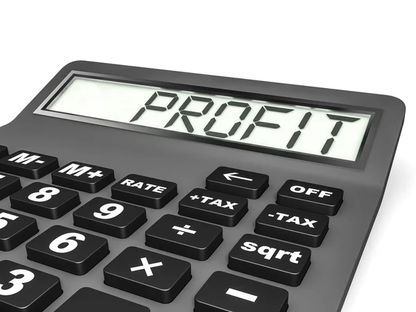 stock image Calculator with PROFIT on display.