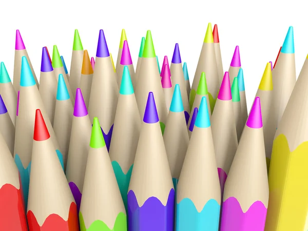 Coloured pencils. — Stock Photo, Image