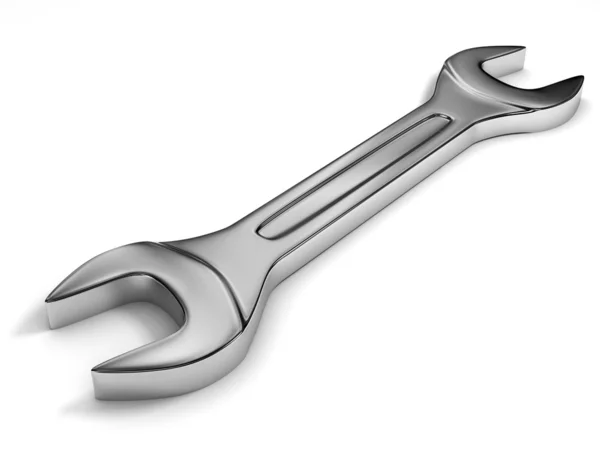 Hand wrench tool. Spanner. — Stock Photo, Image