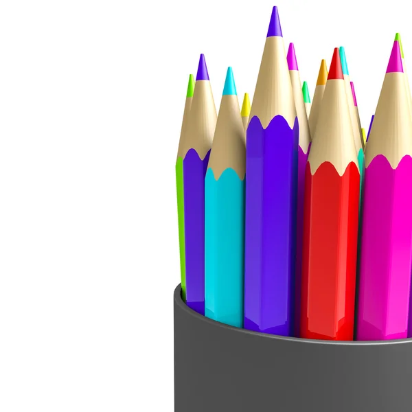 Coloured pencils. — Stock Photo, Image