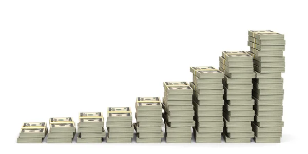 para yığınları grafiği.