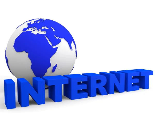 Concetto Internet . — Foto Stock
