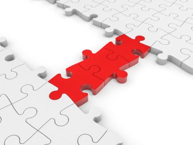 Bulmaca çözümü bağlanmak.