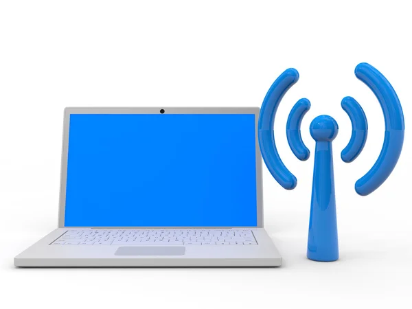 Concepto WI-FI . —  Fotos de Stock