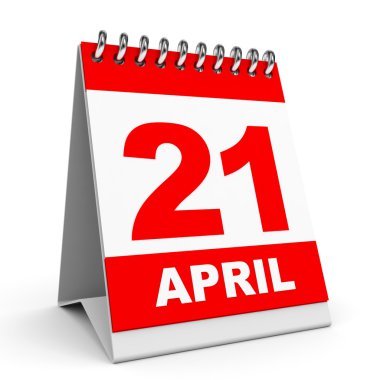 Takvim. 21 Nisan.