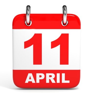 Takvim. 11 Nisan.