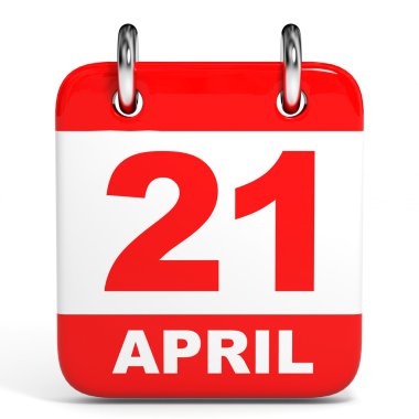 Takvim. 21 Nisan.
