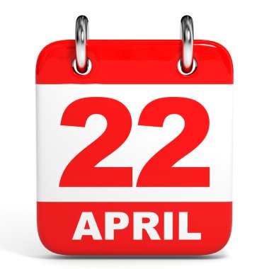 Takvim. 22 Nisan.
