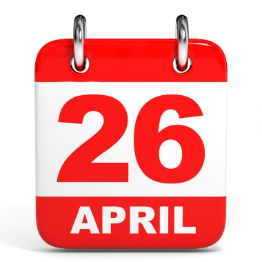 Takvim. 26 Nisan.