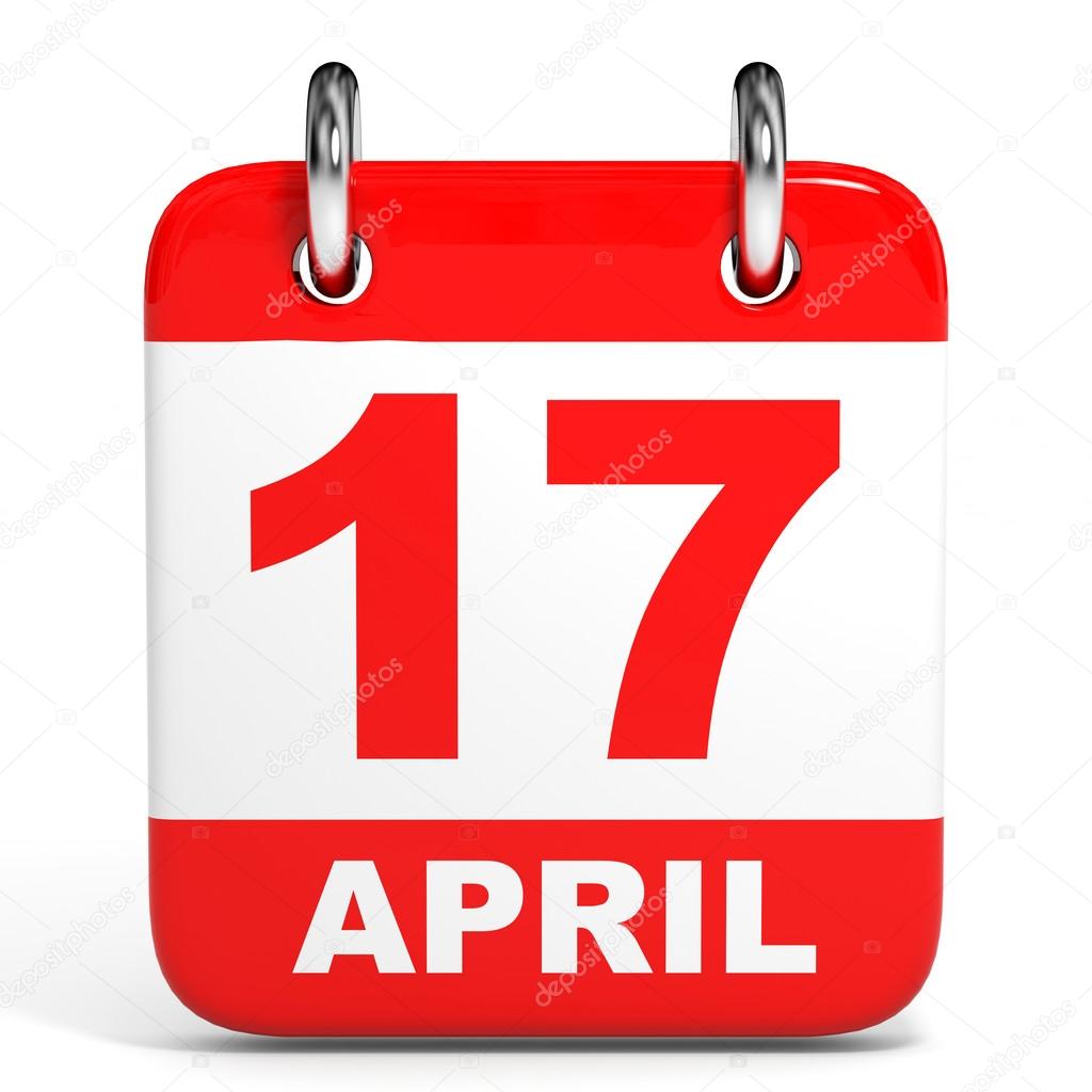 Calendar. 17 April.