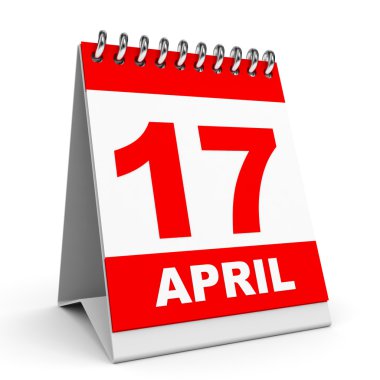 Takvim. 17 Nisan.