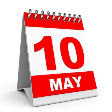 Takvim. 10 Mayıs.