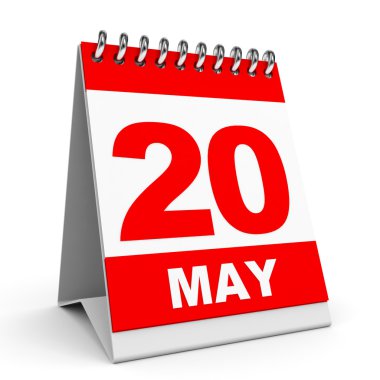 Takvim. 20 Mayıs.