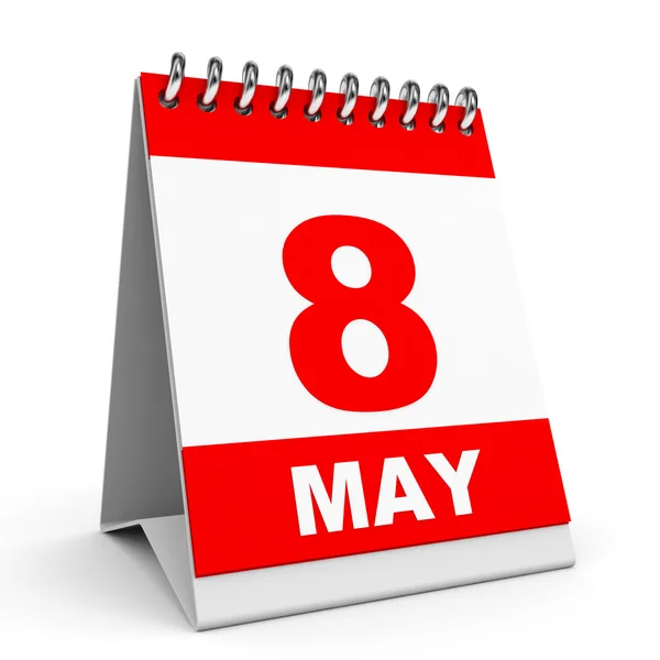 Calendar. 8 May. — Stock Photo, Image