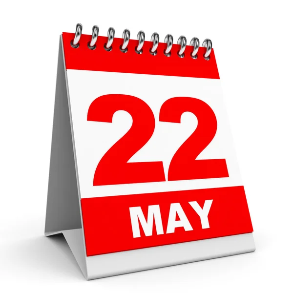 Calendar. 22 May. — Stock Photo, Image