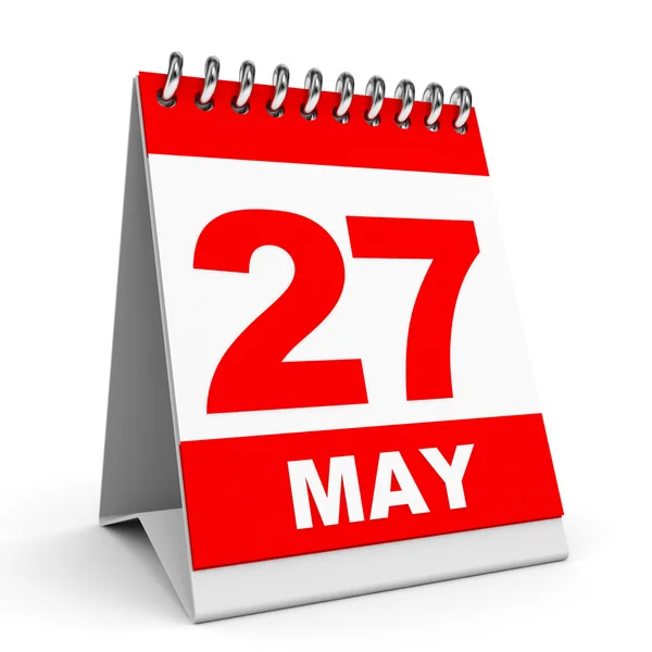 Calendar. 27 May. — Stock Photo, Image