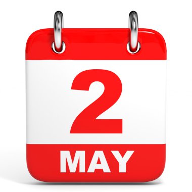 Takvim. 2 Mayıs.