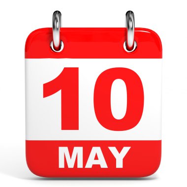 Takvim. 10 Mayıs.