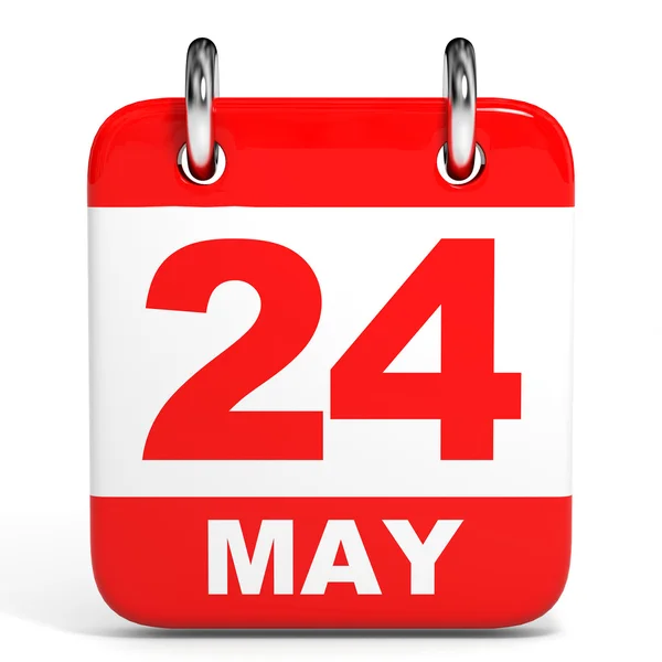 Calendar. 24 May. — Stock Photo, Image