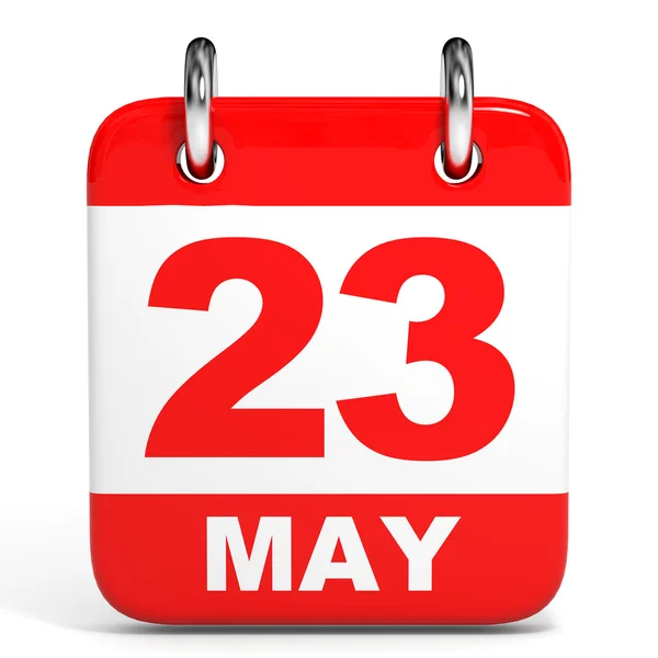 Calendar. 23 May. — Stock Photo, Image