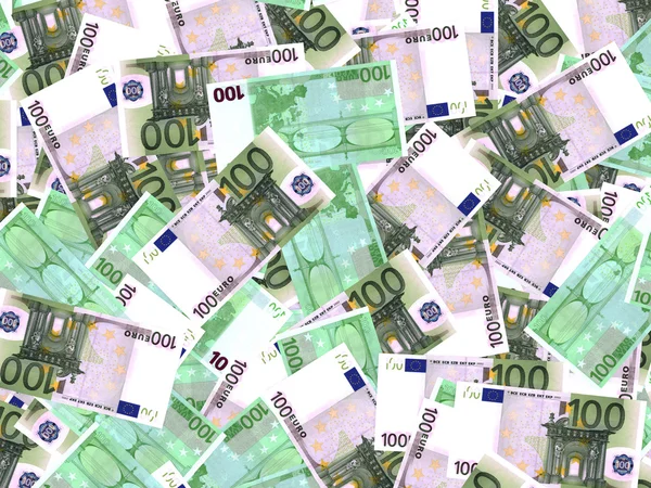 Achtergrond eurobankbiljetten. — Stockfoto