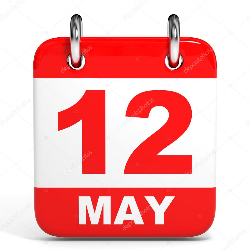 Calendar. 12 May. Stock Photo by ©iCreative3D 44671901