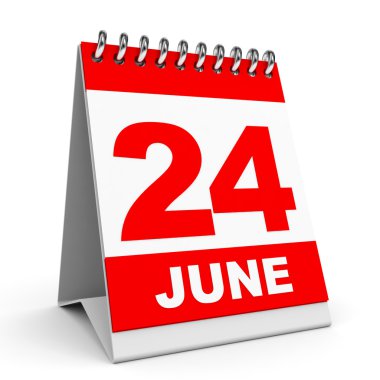 Takvim. 24 Haziran.