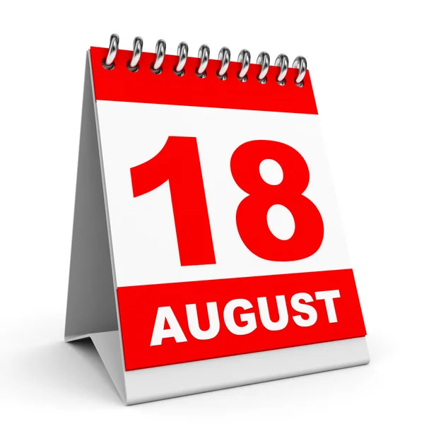 Calendar. 15 August. — Stock Photo © iCreative3D #49040577