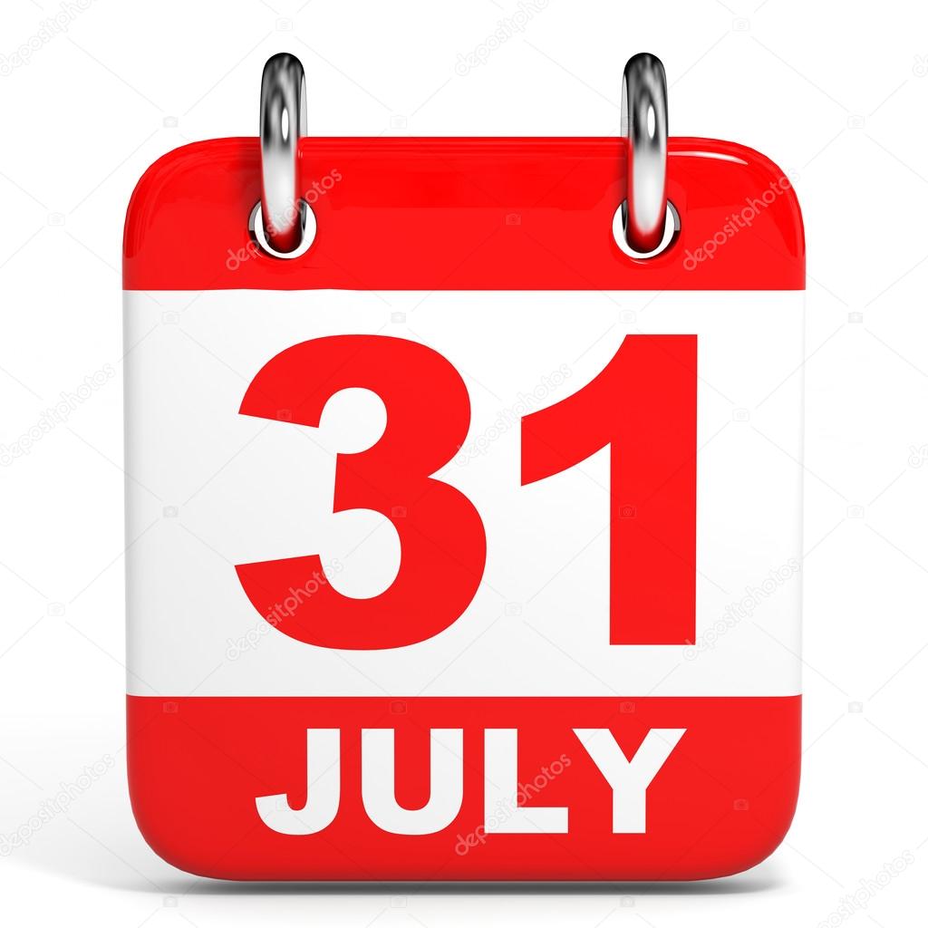 Fotos 31 de julio Calendario. 31