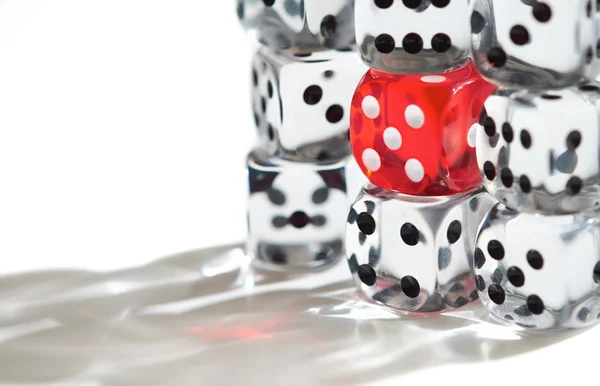 Coloured Dice — Stock Photo, Image