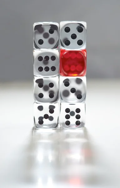 Coloured Dice — Stock Photo, Image