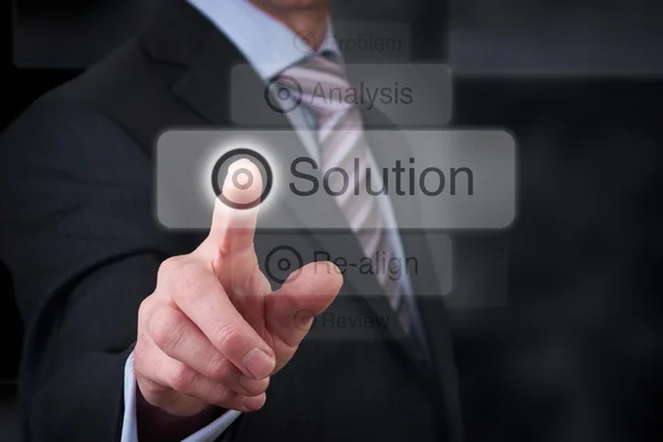 Problem and Solution — Stock Photo, Image
