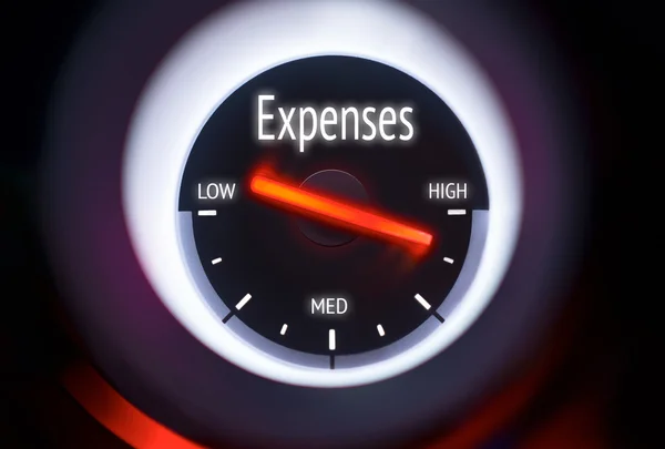 High Expenses Concept — Stock Photo, Image