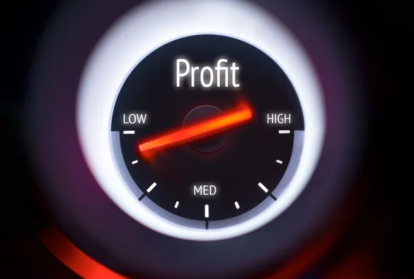 Low Profit Concept — Stock Photo, Image