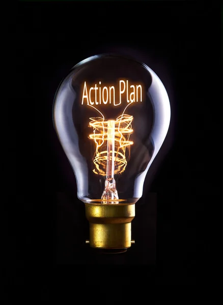 Action Plan Concept — Stock Photo, Image