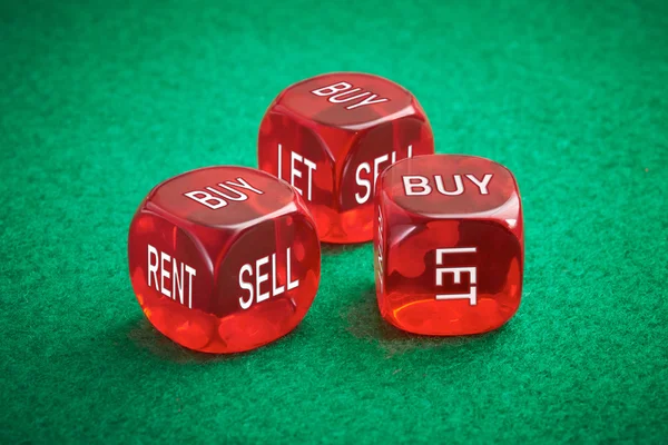 Dice Concept — Stock Photo, Image